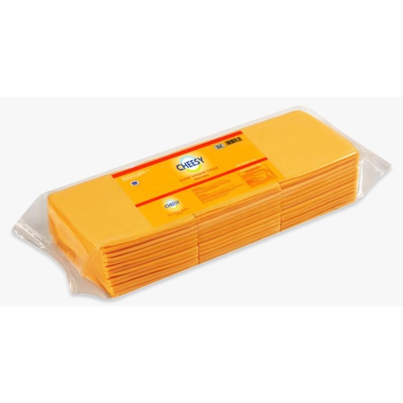 

Keju Slice Cheesy Red Cheddar 28pcs