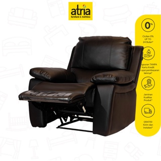 Atria Sofa Singgle Recliner Livana 1 seater Black