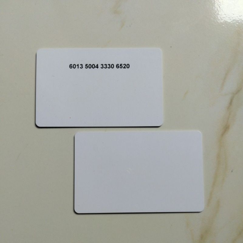 Kartu Brizzi putih polos glossy original