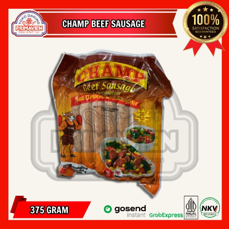 

Champ Sosis Sapi (375gram)