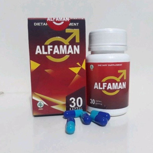 OBAT ALFAMAN PRIA KUAT TAHAN LAMA