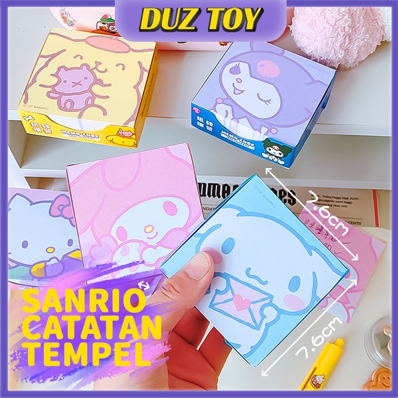 

Memo mini Sanrio / Memo Sanrio isi 50pcs Cinamoroll/Kuromi/Hellokitty/Pompompurin/Melody