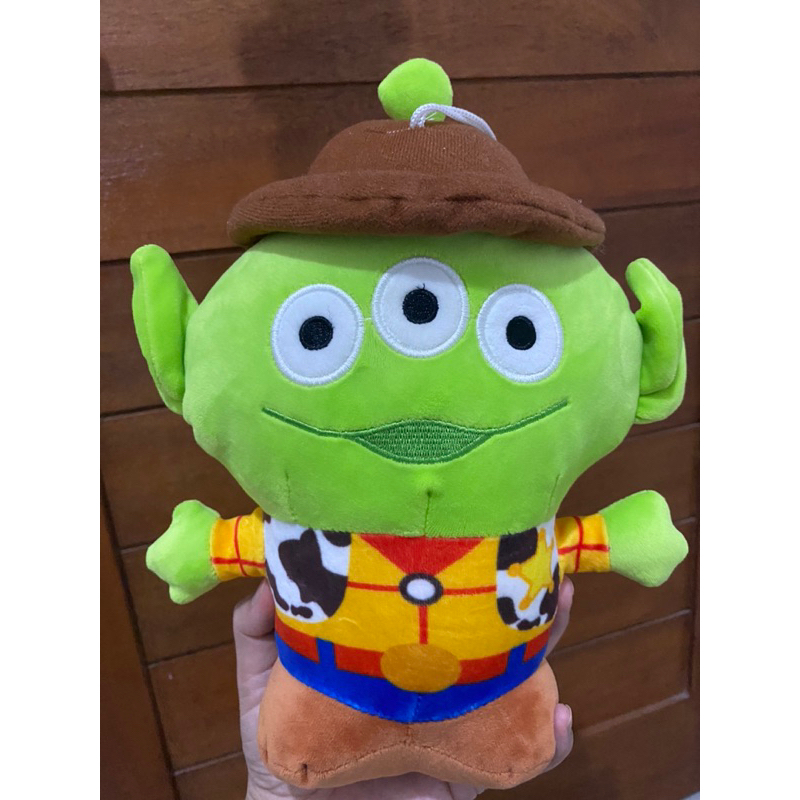 PRELOVED LIKE NEW Alien Kostum Costume Woody mata tiga Mata3 Little Green Man Toy Story teman kawan 