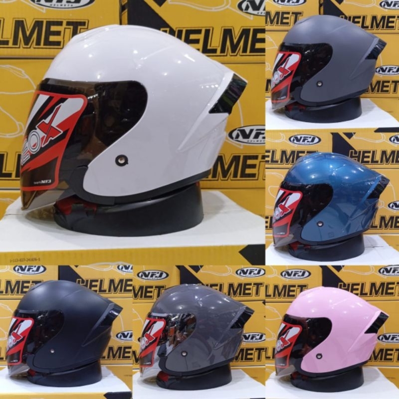 Helm half face NFJ NEO X Solid
