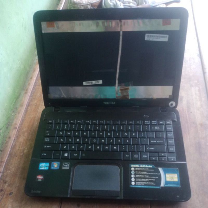 casing toshiba c800, c840, m840, L840 nirmala layak pakai