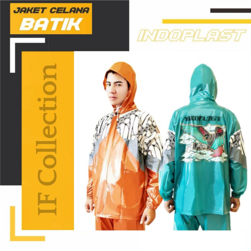 Jas Hujan Setelan Baju Jaket Celana Dewasa Cowok Cewek Laki-laki Laki Laki Perempuan Wanita Pria Jas