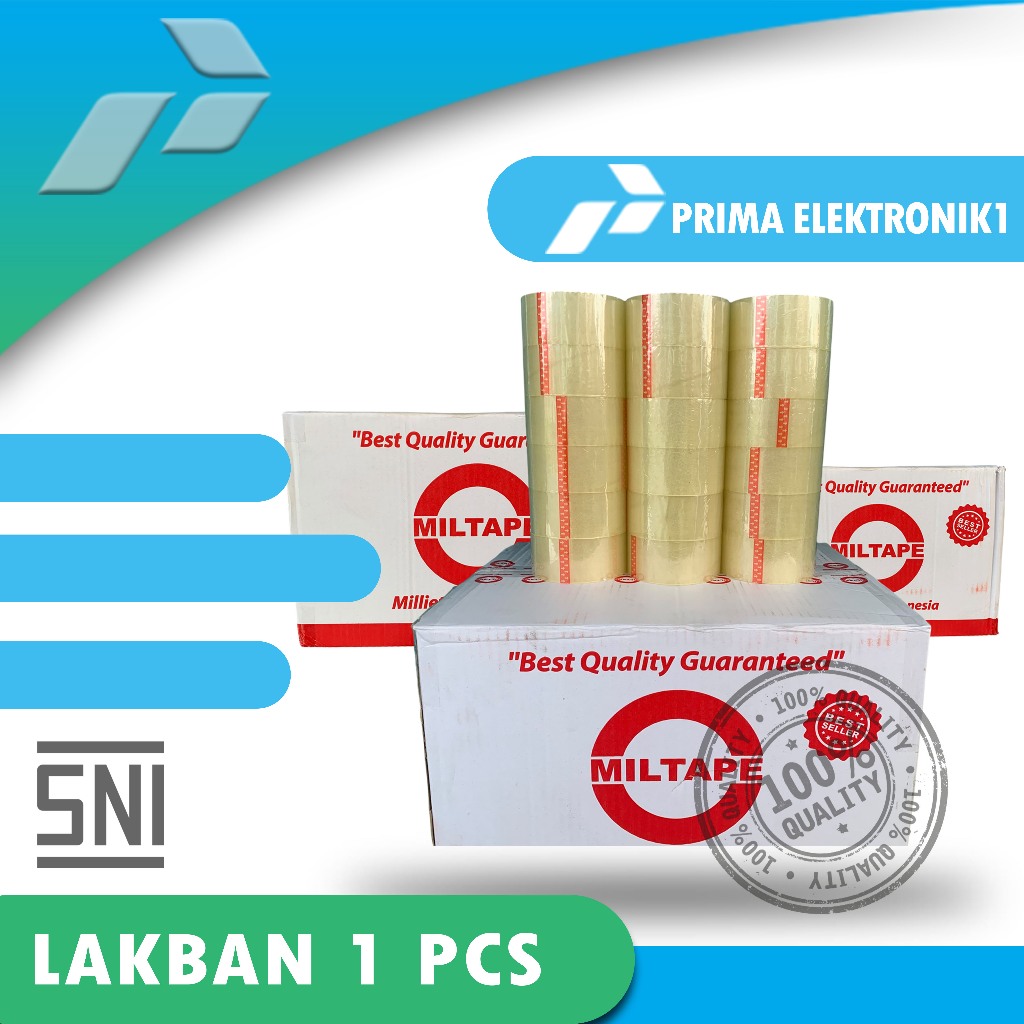 

lakban bening miltape premium 1 pcs harga termurah bisa cod