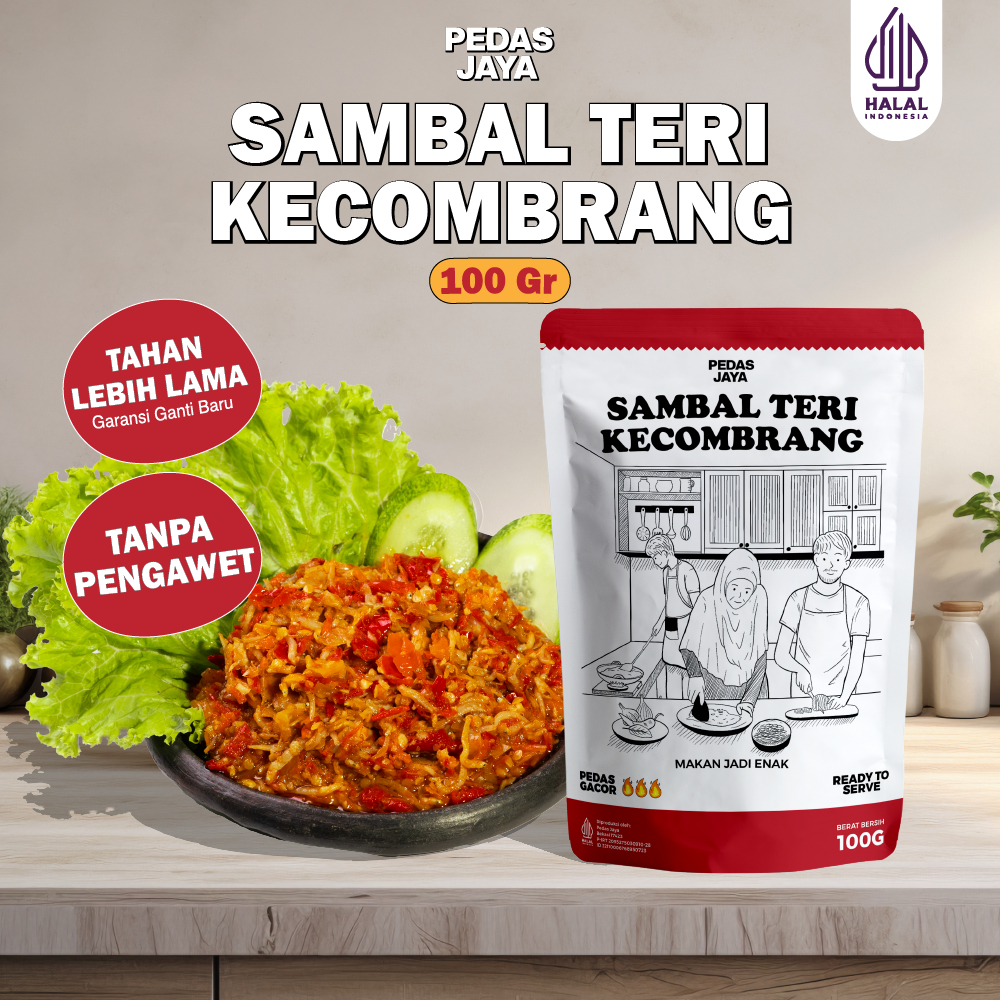 

Sambal Teri Medan Kecombrang - Pedas Jaya