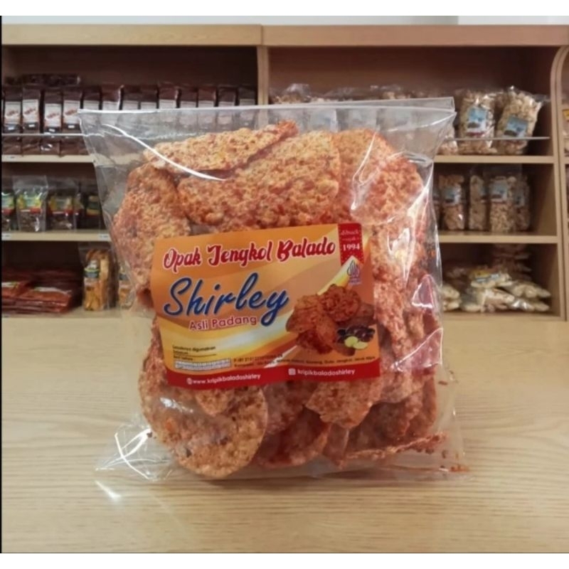 

Keripik Opak Jengkol Balado Shirley 200g Asli Padang