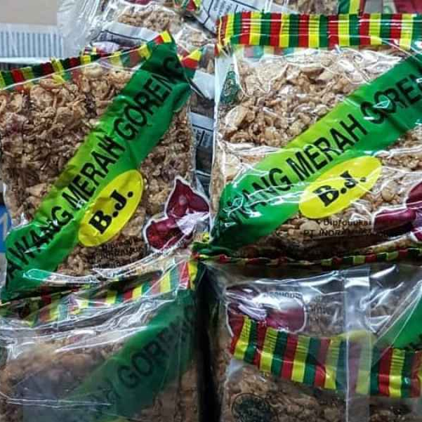 

TERMURAH BAWANG MERAH GORENG BJ 4 PICIS 100 GRAM