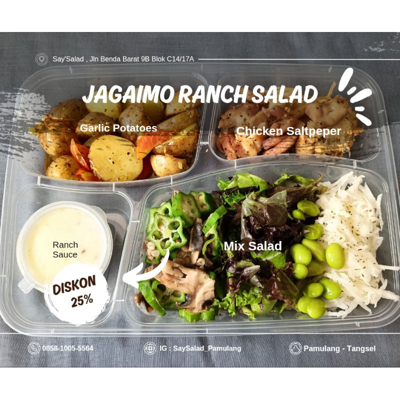 

Jagaimo Russian Salad