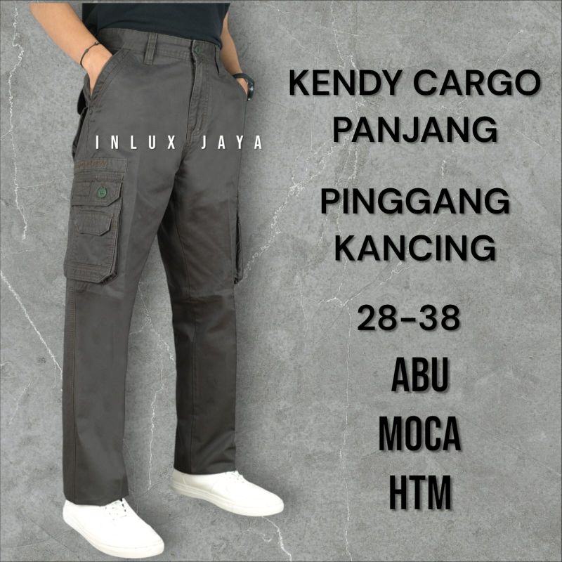 CELANA PANJANG KENDY CARGO PRIA | CELANA CARGO KENDY PANJANG PRIA
