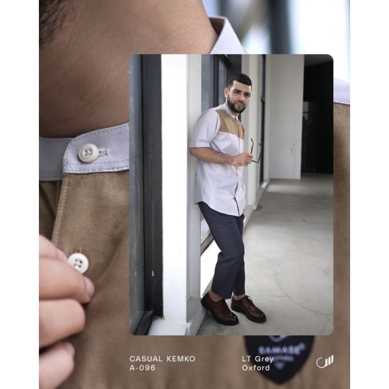 SAMASE KEMKO CASUAL LENGAN PENDEK A096