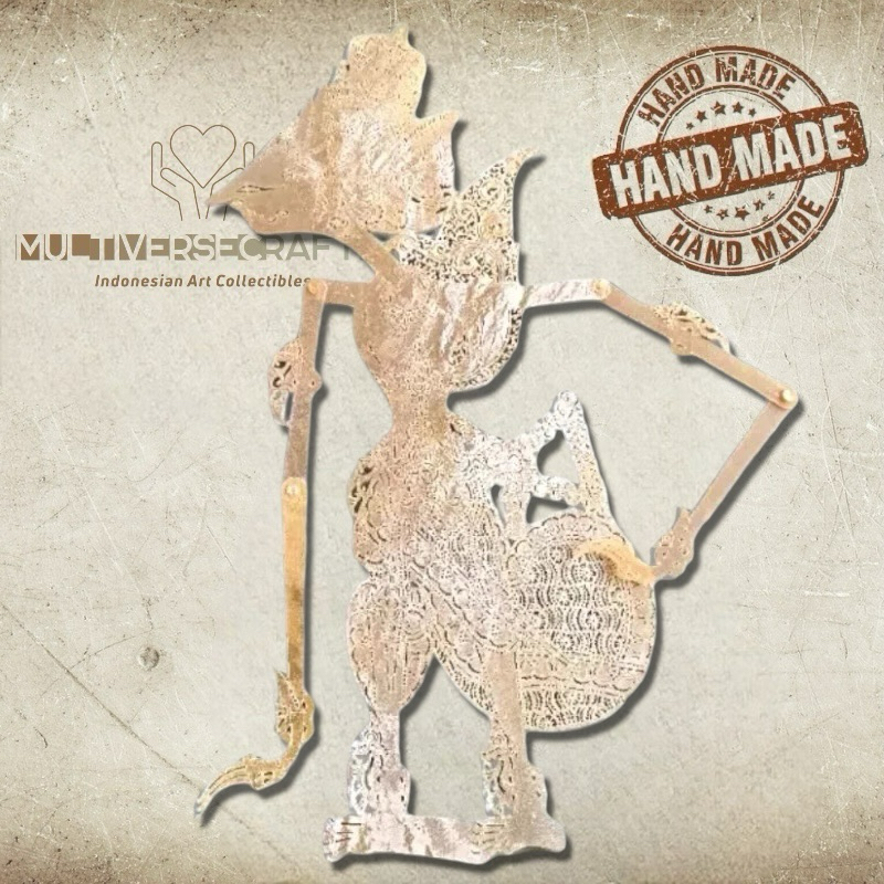 Wayang Alusan Kulit Kerbau Asli Wayang Putihan Kresna