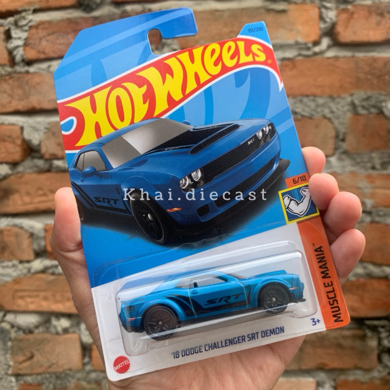 Hot Wheels ‘18 Dodge Challenger SRT Demon