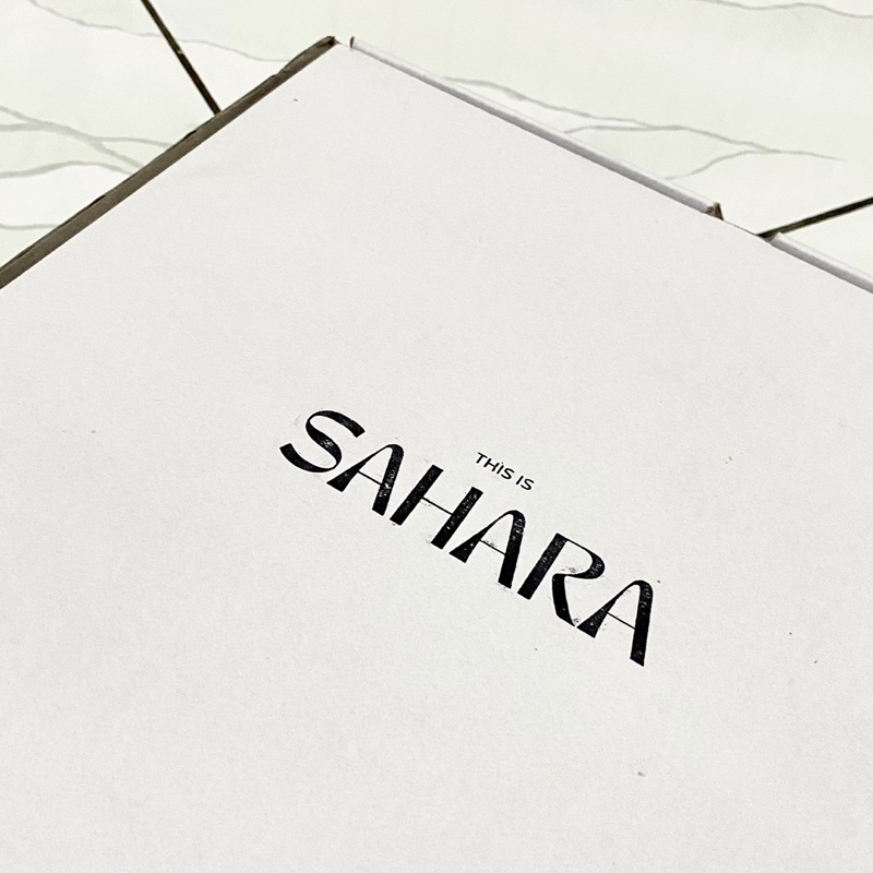 

(Additional) Gift Box & Greeting Card - this is sahara