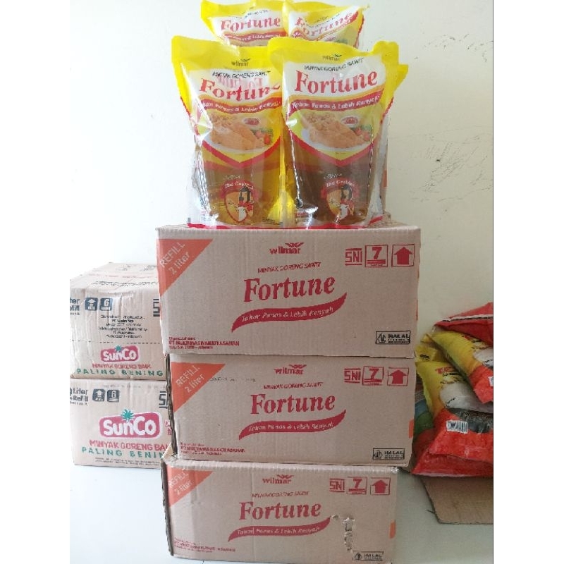 

Minyak Goreng Fortune Refill 2 Liter X 6 Pcs