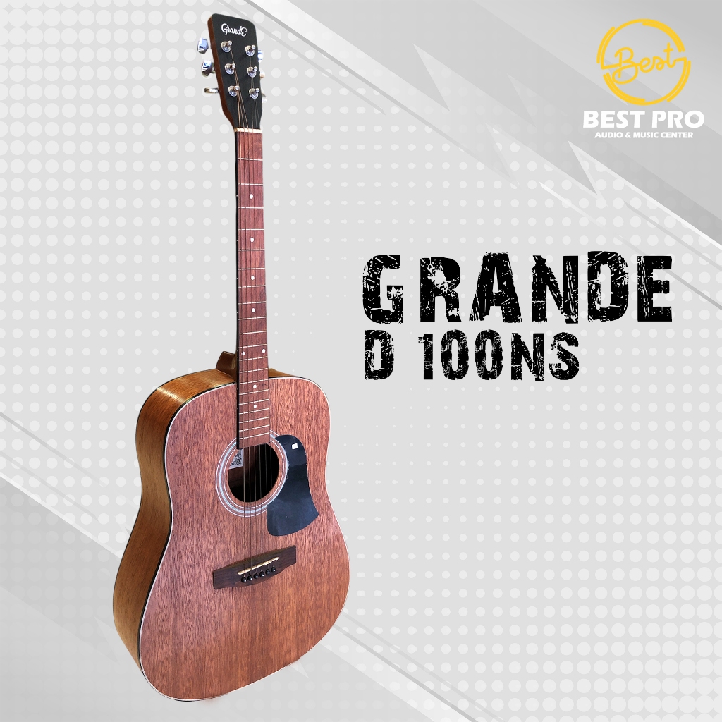 GITAR AKUSTIK GRANDE D-100 NS ORIGINAL