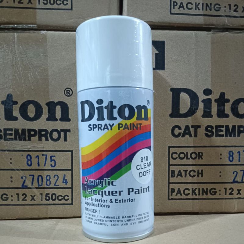 clear doff 810 diton 150cc diton 150cc pilok pilox cat semprot clear doff pernis pernis doff