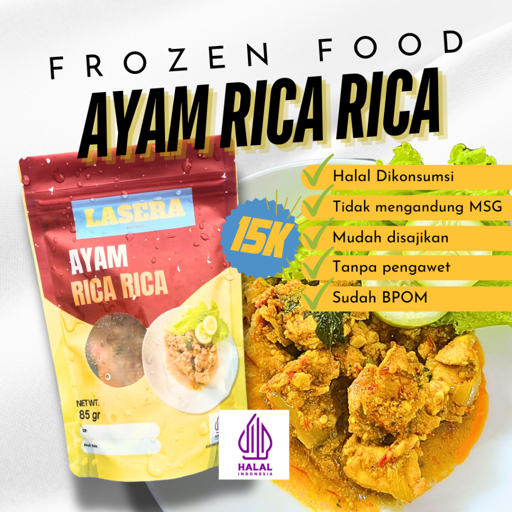 

Frozen Food Ayam Rica Rica