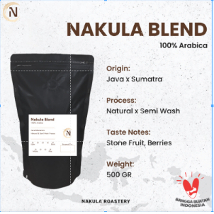 

Biji Kopi / Coffee Beans Espresso Nakula Blend 100% Arabica Premium 500 Gram