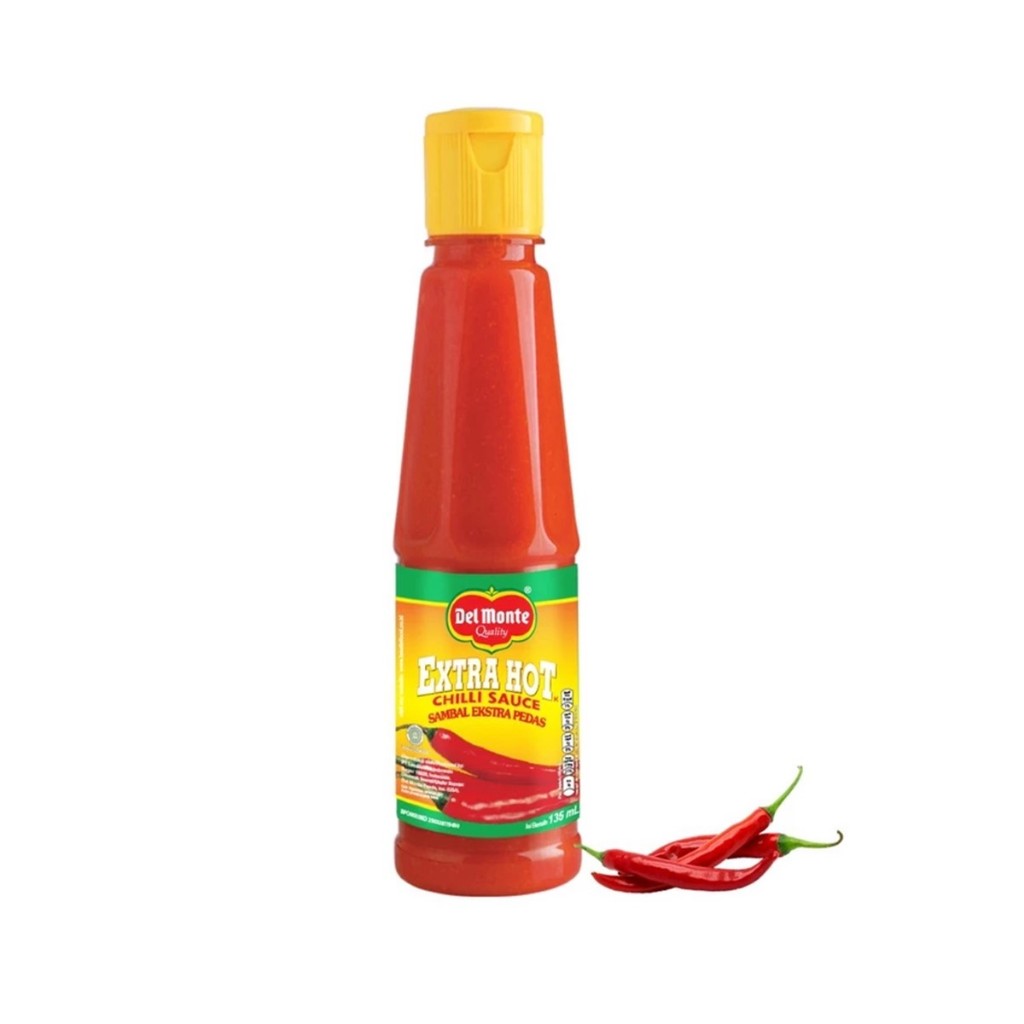 

Delmonte Saus Extra Hot Chilli 135 mL