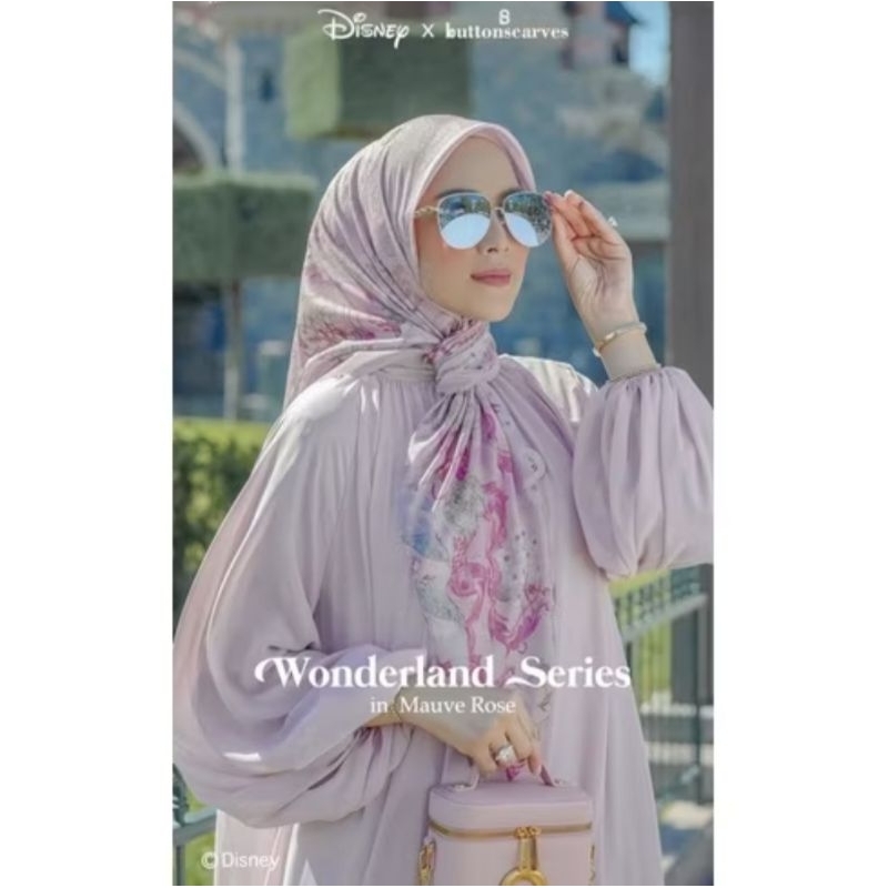Disney X Buttonscarves : The Wonderland Series