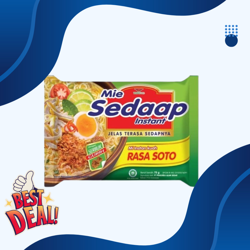 

Mie Sedaap Soto 75gr