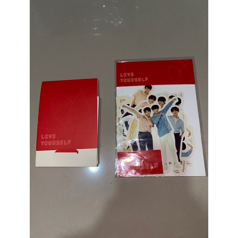 Printilan KPOP Merchandise KPOP BTS Bangtan Boys Polaroid Sticker BT21 Gantungan Kunci Photocard Off