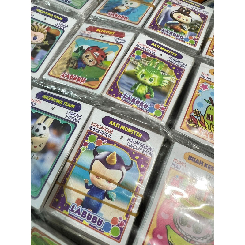 permainan kartu kwartet anak tersedia harga grosir