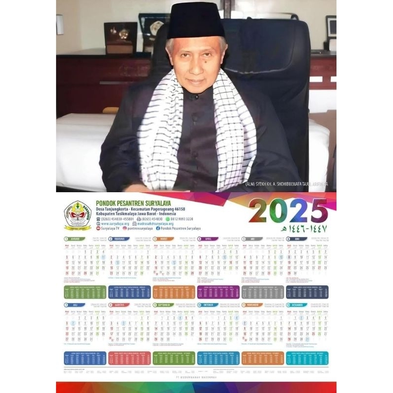 KALENDER SURYALAYA 2025 || ABAH ANOM