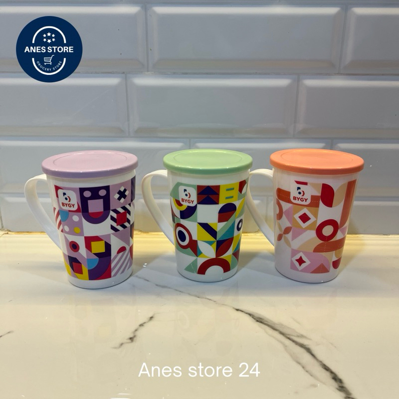 Mug Pescara Gelas LID Cangkir Tutup Mug Savana Tutup Gelas Plastik Tutup Pescara 500 ml 350 ml Food 