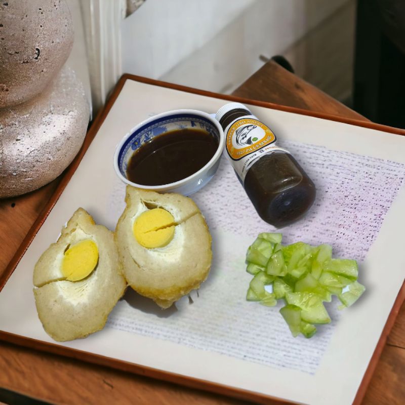 

Pempek Palembang Asli Ikan Tenggiri Premium 1 Pack Isi 2 Pcs Kapal Selam