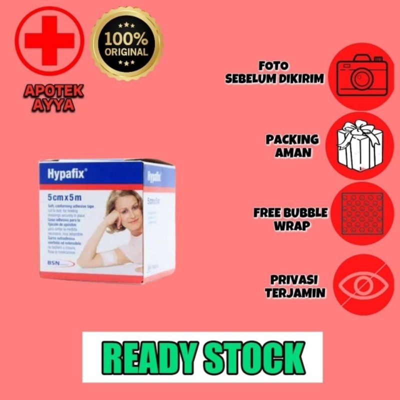 Hypafix Plester 5 x 5 cm Original Rool