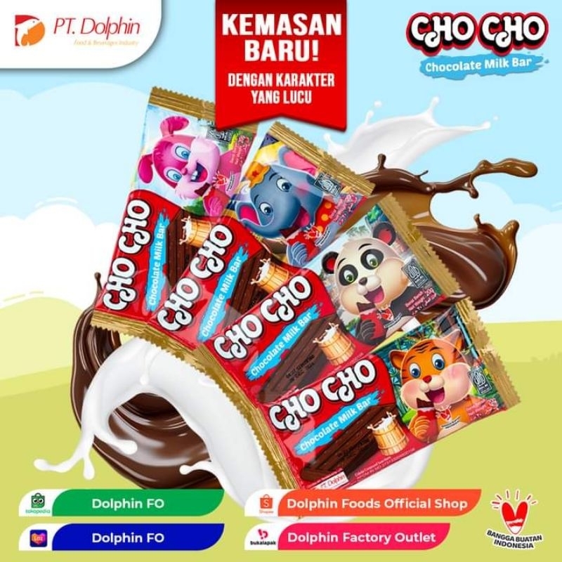 

CHOCHO MILK BAR COKELAT 20GR 1 BOX ISI 12