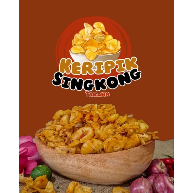 

Keripik Singkong Daun Kunyit - 250 gr