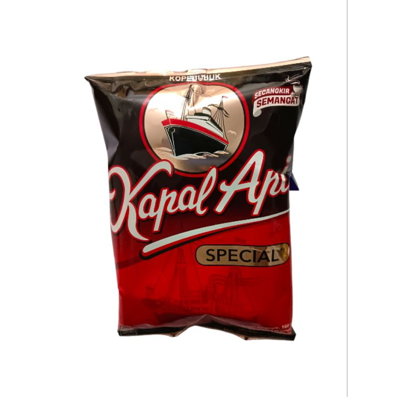 

Kopi Bubuk/Kopi Kapal Api special 160gr