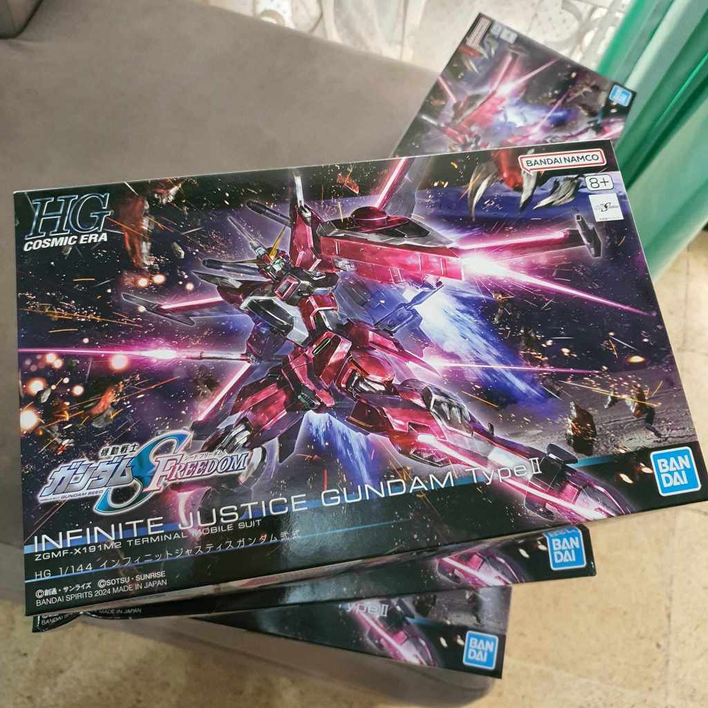 HG INFINITE JUSTICE GUNDAM TYPE II