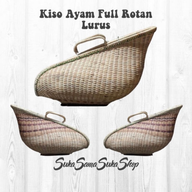 PROMO Kiso Ayam Full Rotan Tas Ayam bangkok kisa ayam petarung