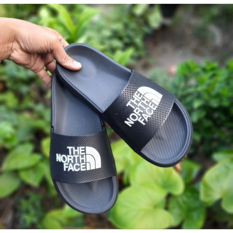 Sandal Slide Slop TNF The North Face Sandal Slop Elegan & Casual Pria Wanita