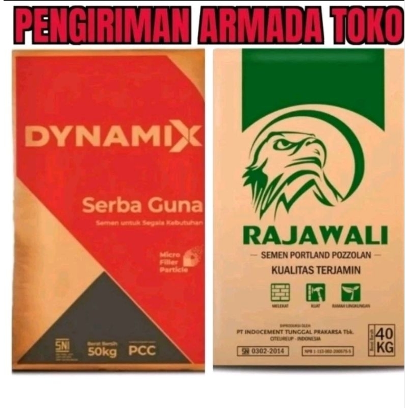 Semen Rajawali 50kg & Dynamix 50kg