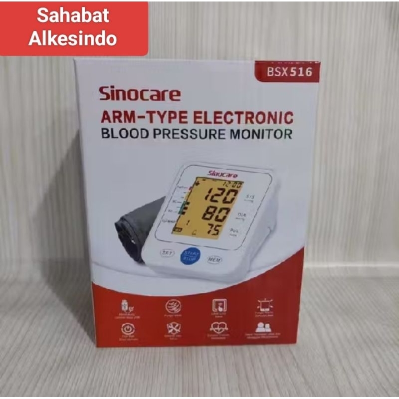 Tensimeter Digital Suara Sinocare BSX-516 / Tensi Digital Sinocare