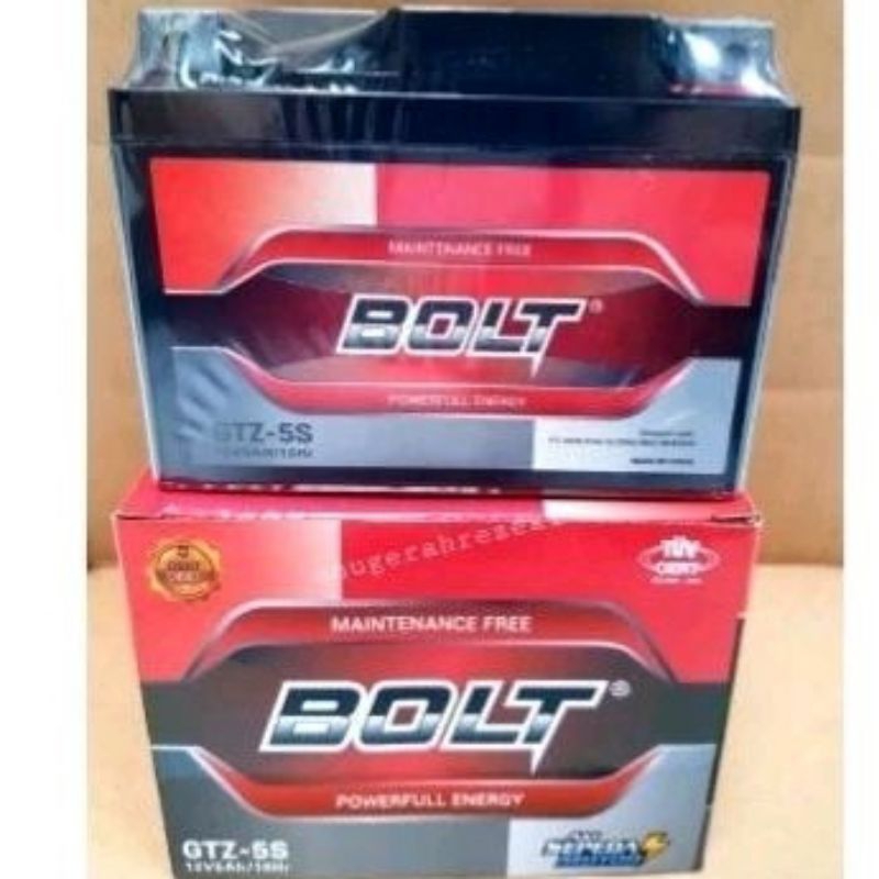 Aki motor GTZ5s bolt 12v 5ah