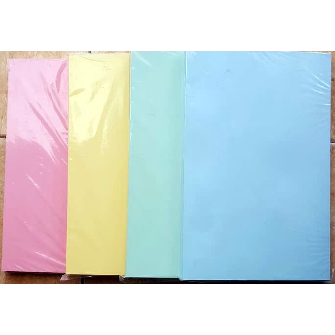

{20 lembar} Cover BC Jangkar Manila Brief Card Jilid Warna ukuran Folio F4