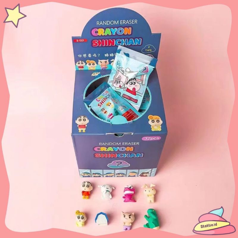 

Penghapus Misteri Bag Random Crayon Shinchan Penghapus Karet