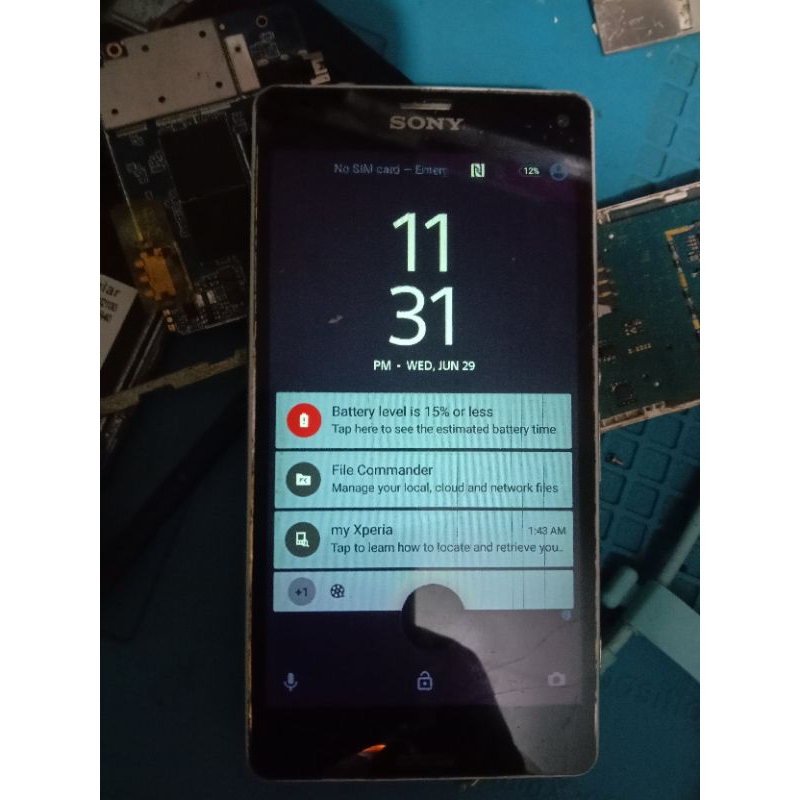 Sony Z3 Compact Normal Minus LCD