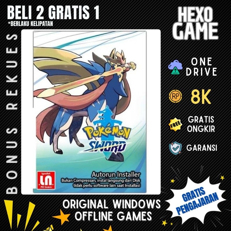 Pokemon Sword Shield - PC  Game - Pokemon Sword - LINK DOWNLOAD - GAME LAPTOP - GAME KOMPUTER