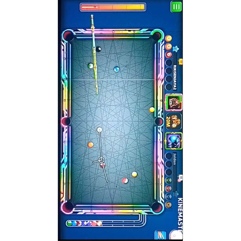 RB TEMPERED GLASS 8 BALL POOL