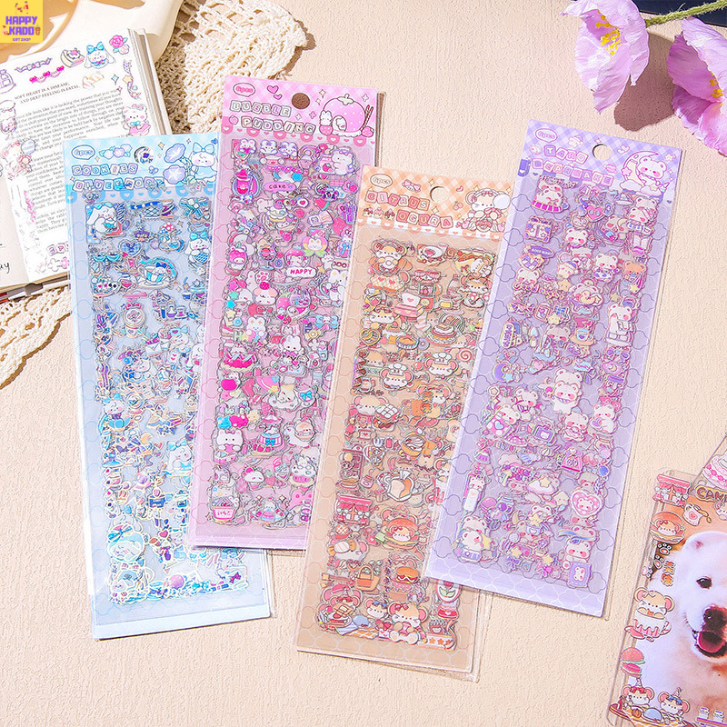 

Cute Candy Colour Series Sticker Theme isi 6 lembar stiker cantik stiker dekorasi warna-warni