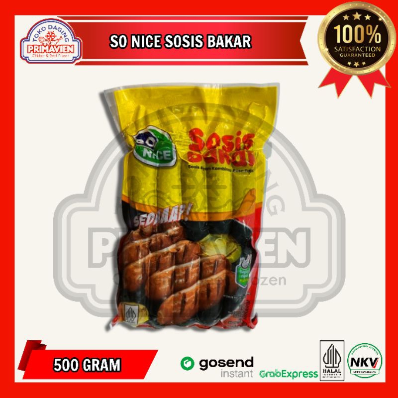 

So Nice Sosis Bakar Ayam Kombinasi (500gram)